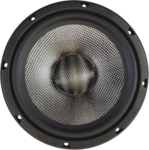 مكبر صوت Sundown Audio SA-Series SA-8M 8 بوصة متوسط ​​المدى/Midbass 4 أوم 130 واط RMS 250 واط أقصى رحلة عالية 9 مم Xmax مخروط من ألياف الكربون حساسية عالية 91.5 ديسيبل مكبر صوت للسيارة in Saudi Arabia