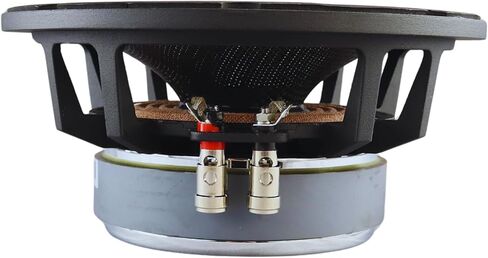 مكبر صوت Sundown Audio SA-Series SA-8M 8 بوصة متوسط ​​المدى/Midbass 4 أوم 130 واط RMS 250 واط أقصى رحلة عالية 9 مم Xmax مخروط من ألياف الكربون حساسية عالية 91.5 ديسيبل مكبر صوت للسيارة in Saudi Arabia