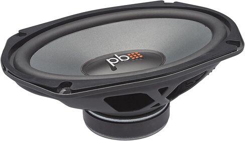 PowerBass OE-690D - 6"x9" 3-Way Speakers 100W rms / 300W max (Dual 4 Ohm VC) & 72-8104 Toyota 1987-Up Speaker Harness in Saudi Arabia