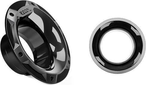 RECOIL AP3 3-Inch Aero Port Kit, Flared Bass Tube, Heave Duty ABS Material Flares, 5.8mm Reinforced 12" Cardboard Pipe, Low Turbulence Design, Subwoofer Enclosure Upgrade in Saudi Arabia