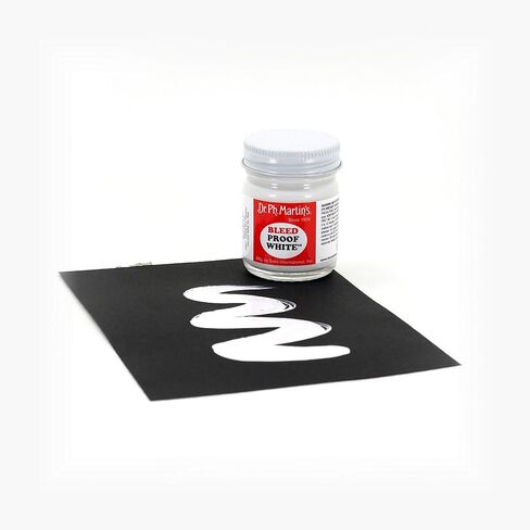 Dr. Ph. Martin's Bleedproof White Fine Art Paint, 1 Ounce (Pack of 1) in Saudi Arabia