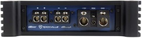 حزمة Rockville Punisher 12D1: (2) Punisher 12D1 12 بوصة Peak 5600W/RMS 1400W Dual 1-Ohm منافسة مكبرات الصوت، dBcomp4 3000W RMS Mono Amplifier، RWK0CU 0 AWG 100% مجموعة تركيب أمبير نحاسية، 4 عناصر in Saudi Arabia