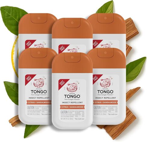 Grand Tongo DEET-Free Insect Repellent Spray, 12 Hour Mosquito Protection, Picaridin Pocket Pump Spray, 1 oz Travel Size, Variety Pack, 3 Pack in Saudi Arabia
