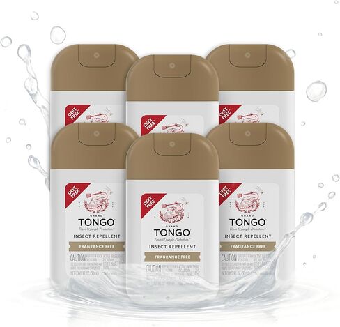 Grand Tongo DEET-Free Insect Repellent Spray, 12 Hour Mosquito Protection, Picaridin Pocket Pump Spray, 1 oz Travel Size, Variety Pack, 3 Pack in Saudi Arabia