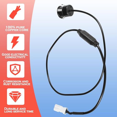 كاميرا أمامية YMT Plug and Play HD عريضة الزاوية مقاومة للماء تناسب أمر ركوب Polaris RZR، لأمر ركوب 7 بوصات مثبت في المصنع - وليس لنماذج Pro XP in Saudi Arabia