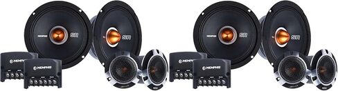 Memphis - Two Pairs of SRXP62CV2 SRX PRO Audio 6.5" Component Speaker System in Saudi Arabia