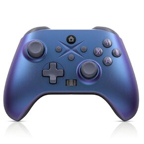 وحدة تحكم RGB سلكية - متوافقة مع Xbox One/Series X|S والكمبيوتر الشخصي وSteam Gamepad مع Turbo وبرمجة ماكرو ومقبس صوت 3.5 مم (أبيض) in Kuwait