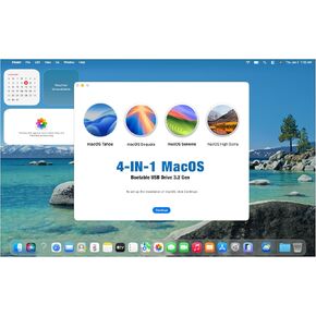 4 في 1، نظام التشغيل MacOS Tahoe 26، MacOS Sequoia 15، Sonoma 14، High Sierra 10.13.6، محرك أقراص USB 3.2، إعادة التثبيت/الاسترداد/استعادة نظام التشغيل Mac OS X in Saudi Arabia