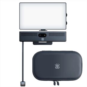 كاميرا iContact ProHello + لوحة إضاءة + حقيبة حمل. كاميرا ويب Pro HD 4K مع خاصية الاتصال بالعين، وميكروفون لإلغاء الضوضاء، وتوصيل وتشغيل USB لتكبير Mac والكمبيوتر الشخصي، وكاميرا ويب لاسلكية، وعقد المؤتمرات ومكالمات الفيديو in Kuwait