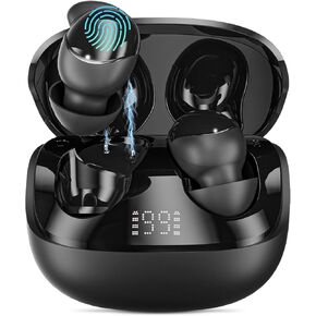 T33 Sleep Earbuds, Bluetooth 6.0 Noise Cancelling Sleep Headphones for Side Sleepers, ANC Up to 98%, Sleep Mode, 48H Playtime, Small Earbuds Comfort Fit for Sleeping, Travel, Work, Black in Kuwait