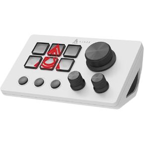 AJAZZ Macro Keypad Stream Controller Deck Gaming Streaming Shortcut Keyboard, 6 Programmable Keys Customizable Visual AI Pad USB Soundboard for YouTube, Desk Office Setup, Laptop, PC, Mac [Macintosh] in Saudi Arabia