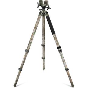 Trakiom Clamping Tripod Rest Camo حامل ثلاثي القوائم مع رأس مشبك متكامل على مستوى الفقاعات، إطار ألومنيوم قوي وخفيف الوزن وأرجل قابلة للتعديل للخارج in Kuwait