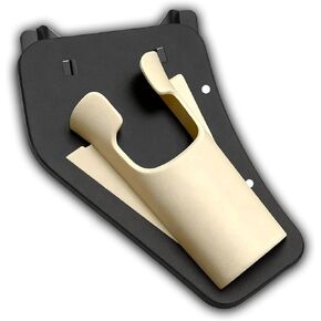 Slide-in Fishing Rod Hip Holsters-Hands-Free Belt Holder for Fly,Kayak & Bank Fishing-Ambidextrous Quick Draw,Durable Adjustable Belt Clip Rod Holder for Outdoor Anglers,Fits 35mm Rod Handles in Saudi Arabia
