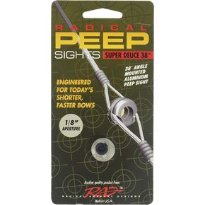 RAD Super Deuce 38 Peep Sight Black 3/16 in. in Saudi Arabia