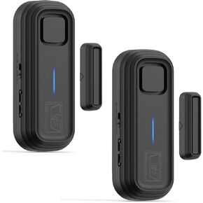 Door Alarm, SanJie Door Left Open Alarm for Home Security - 2 Alarm Modes Instant/Delayed Alerts 30s/1min/2min/4min, 0-125dB Volume for Kids Safety, Dementia Care, and Pool Safety - Alerts When Opened in Saudi Arabia