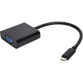 يكتب ؟ محول C إلى VGA، محول USB 3.1 من النوع C إلى VGA 15 دبوس أنثى بسرعة 10 جيجابت في الثانية محول أقصى معدل متوافق مع الكمبيوتر المحمول in Kuwait