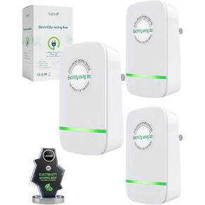 Power Plug Pro Electricity Saving Box, 2026 New Power Factor Saver Plug in, Energy Savings Device with Voltage Optimization, Automatic Stable Voltage Regulator for Home Office (Style B-2PCS) in Kuwait