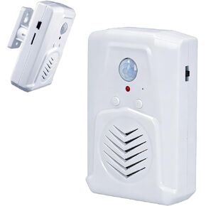 PIR Motion Activated Sound Player - Haunted House Scream Box Speaker,Voice Replaceable & Microphone Built-in,idea for Door Greeter, Entry Alert,Sale Advertising in Kuwait