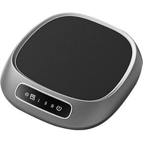 Coffee Warmer for Desk, 3-Temperature USB Mug Warmer with Smart Chip for Office & Home Use, Silver, Home Decorations in Saudi Arabia