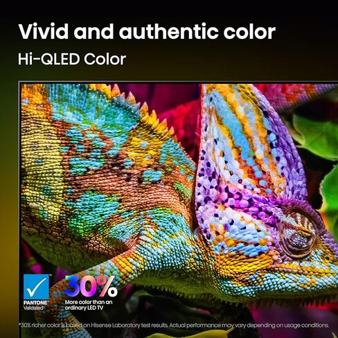 تلفزيون Hisense 65 بوصة U7 Mini-LED ULED 4K UHD أفضل تلفزيون ذكي للألعاب HDR Smart Fire (65U7SF، 2026 جديد) - Hi-QLED، 165 هرتز أصلي، VRR 330، Dolby Vision IQ · Atmos، IMAX Enhanced، مضاد للانعكاس، 2.1.2 قناة، Alexa+ in Kuwait