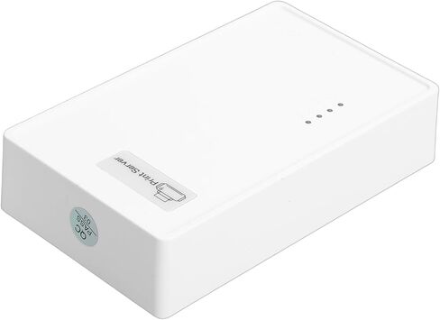 Zopsc USB Printer WiFi Print Server Compatible with Turn USB Printers Into Wireless Printers for Home Network, ABSPower Supply: 1A< in Saudi Arabia