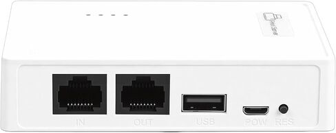 Zopsc USB Printer WiFi Print Server Compatible with Turn USB Printers Into Wireless Printers for Home Network, ABSPower Supply: 1A< in Saudi Arabia