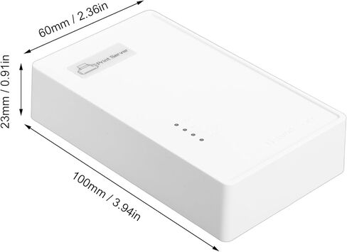 Zopsc USB Printer WiFi Print Server Compatible with Turn USB Printers Into Wireless Printers for Home Network, ABSPower Supply: 1A< in Saudi Arabia