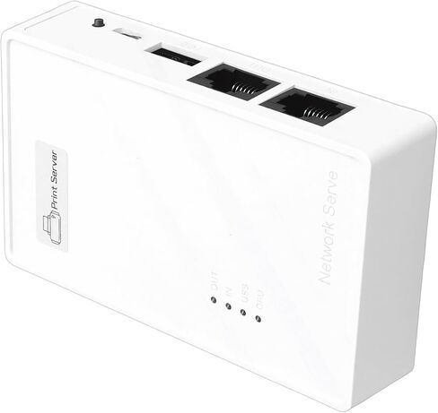 Zopsc USB Printer WiFi Print Server Compatible with Turn USB Printers Into Wireless Printers for Home Network, ABSPower Supply: 1A< in Saudi Arabia