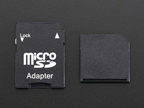 Adafruit Black Shortening microSD Adapter for Raspberry Pi & Macbooks [ADA1763] in Saudi Arabia