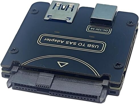 SFF-8482 SAS Hard Disks to USB 3.0 Converter Adapter USB 3.0 to SAS Adapter in Saudi Arabia