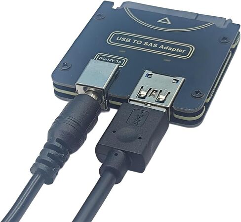 SFF-8482 SAS Hard Disks to USB 3.0 Converter Adapter USB 3.0 to SAS Adapter in Saudi Arabia