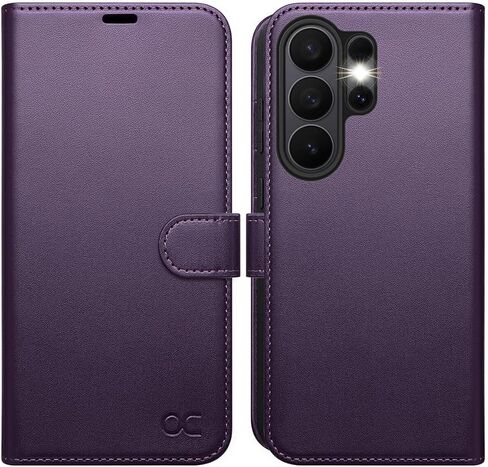 OCASE Compatible with Samsung Galaxy S26 Wallet Case, PU Leather Flip Folio Case with Card Holders RFID Blocking Kickstand [Shockproof TPU Inner Shell] Protective Phone Cover 2026, Black in Saudi Arabia