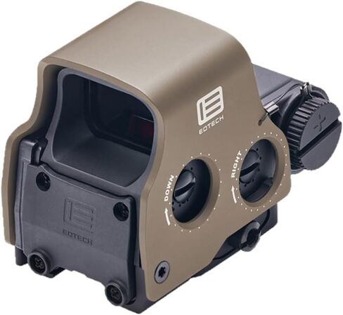 EOTECH HWS EXPS2 Holographic Red Dot Sight, 1 Dot Reticle, Black w/Tan Hood, EXPS2-0B/T in Saudi Arabia