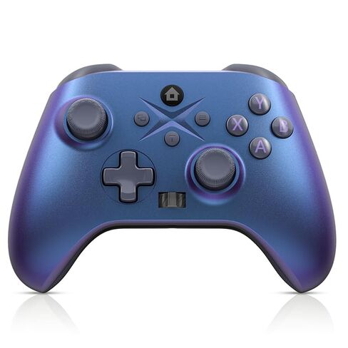 وحدة تحكم RGB سلكية - متوافقة مع Xbox One/Series X|S والكمبيوتر الشخصي وSteam Gamepad مع Turbo وبرمجة ماكرو ومقبس صوت 3.5 مم (أبيض) in Kuwait