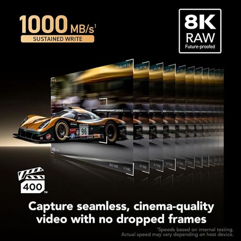 بطاقة الذاكرة Lexar Gold Series Professional 512GB CFexpress 4.0 Type-A in Saudi Arabia