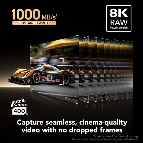 بطاقة الذاكرة Lexar Gold Series Professional 512GB CFexpress 4.0 Type-A in Saudi Arabia