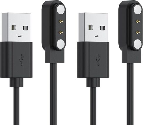شاحن مكون من قطعتين لطوق نباح الكلاب FAFAFROG S1، كابل شحن مغناطيسي USB-A/USB-C بديل (USB-A) in Saudi Arabia