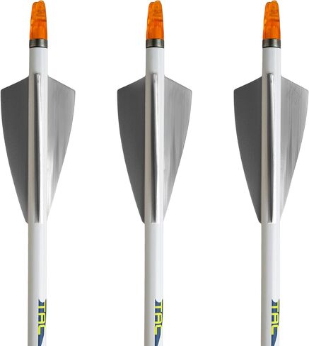 TAC Vanes Driver High Profile 2.25" Arrow Vanes, Gray 36 Pack, Archery Fletching Vanes for Arrows, Durable Bonding Design, Built for Stable Flight in Hunting & Target Shooting in Saudi Arabia