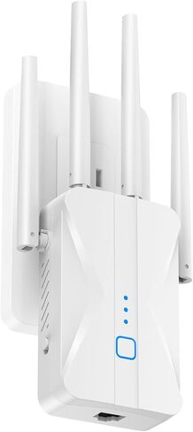 ROQRL WiFi Extender 2026 AC1200 Dual Band 5GHz/2.4GHz Signal Booster Up to 15,999 Sq.ft, 3-in-1 Wireless Repeater Router Amplifier for Home with Ethernet Port in Saudi Arabia