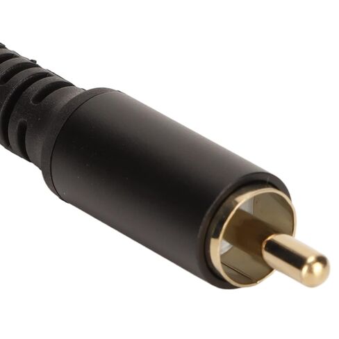 Composite Cable Male to Female Extension Cord, Double Shielded with Gold Plated Connectors for HDTV Subwoofer Speaker (#2) in Saudi Arabia