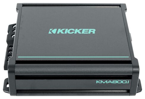 KICKER 48KMA8001 800 Watt 1-Ohm Marine/Boat Mono Amplifier Bundle with KICKER 48KMBLC Wired Bass Level Controller for KMA.1 and KXMA.5 Amps in Saudi Arabia
