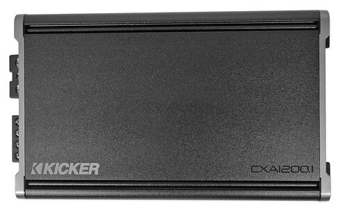 KICKER 46CXA12001T CXA1200.1 1200 Watt RMS Mono Class D Car Stereo Amplifier Bundle with Rockville RWK21 2 Gauge Amp Installation Kit ANL Fuse Holder 100% Copper RCA in Saudi Arabia