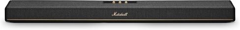 Marshall Heston 120 Soundbar - Dolby Atmos Immersive Sound and Built-in Subwoofer for TV, Movies and Music | Volume, Bass, Treble Controls | Bluetooth, WiFi, HDMI, RCA Inputs - Black in Saudi Arabia