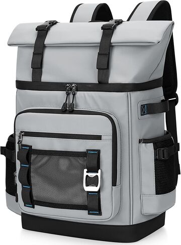 42 Can Backpack Cooler,40L Insulated Double Decker Leakproof, Waterproof Travel Cooler Backpack for Beach Camping Picnic Travel in Saudi Arabia