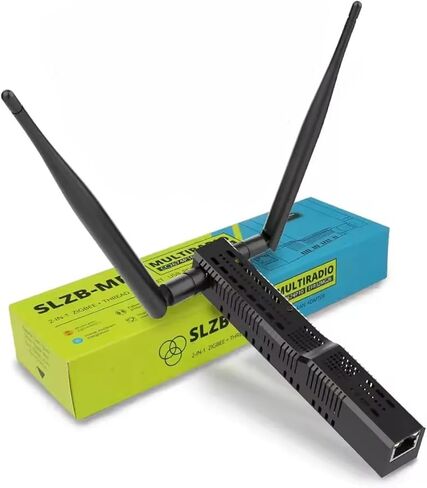 SMLIGHT SLZB-MR4U - منسق بوابة Zigbee 3.0 إلى Ethernet وUSB وواي فاي مع PoE، بوابة عالمية لمساعد المنزل / Zigbee2MQTT/ZHA، محول USB Zigbee 3.0 اللاسلكي in Saudi Arabia