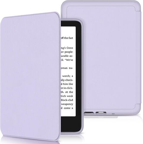Case for All-New 6 inch Kindle (11th Generation, 2024/2022 Release), Sanyetral Slim PU Leather Cover with Magnetic TPU Back and Auto Sleep/Wake, Not for TCL Remarkable Kobo -Light Pink in Saudi Arabia