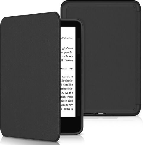 حافظة لجهاز Kindle الجديد مقاس 6 بوصات (الجيل الحادي عشر، إصدار 2024/2022)، غطاء جلد PU رفيع من Sanyetral مع ظهر مغناطيسي من مادة TPU وخاصية النوم/الاستيقاظ التلقائي، وليس لجهاز TCL Remarkable Kobo - وردي فاتح in Kuwait