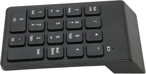 2.4G Wireless Numeric Keypad, Chocolate Keys Plug & Play 18 Keys Number Numpad, Ideal for Bank Accountant in Saudi Arabia