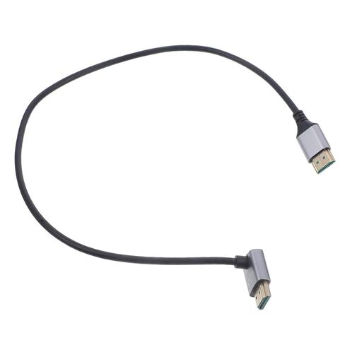 jojofuny 8k High-Definition Video Cable Male to Male Upward Angle 1m, Monitor and Laptop Connector, Tv Accessory for High-Resolution Display Devices in Saudi Arabia