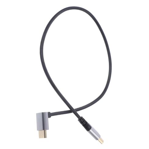 8k Male to Male High-Definition Video Cable Upward Elbow 1 Meter for Computer, Tv, and Projector Connector Compatible with Laptop and Set-top Box in Saudi Arabia